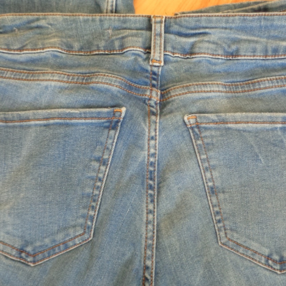 ZARA jeans medium rise straight sz 26 - Picture 6 of 10